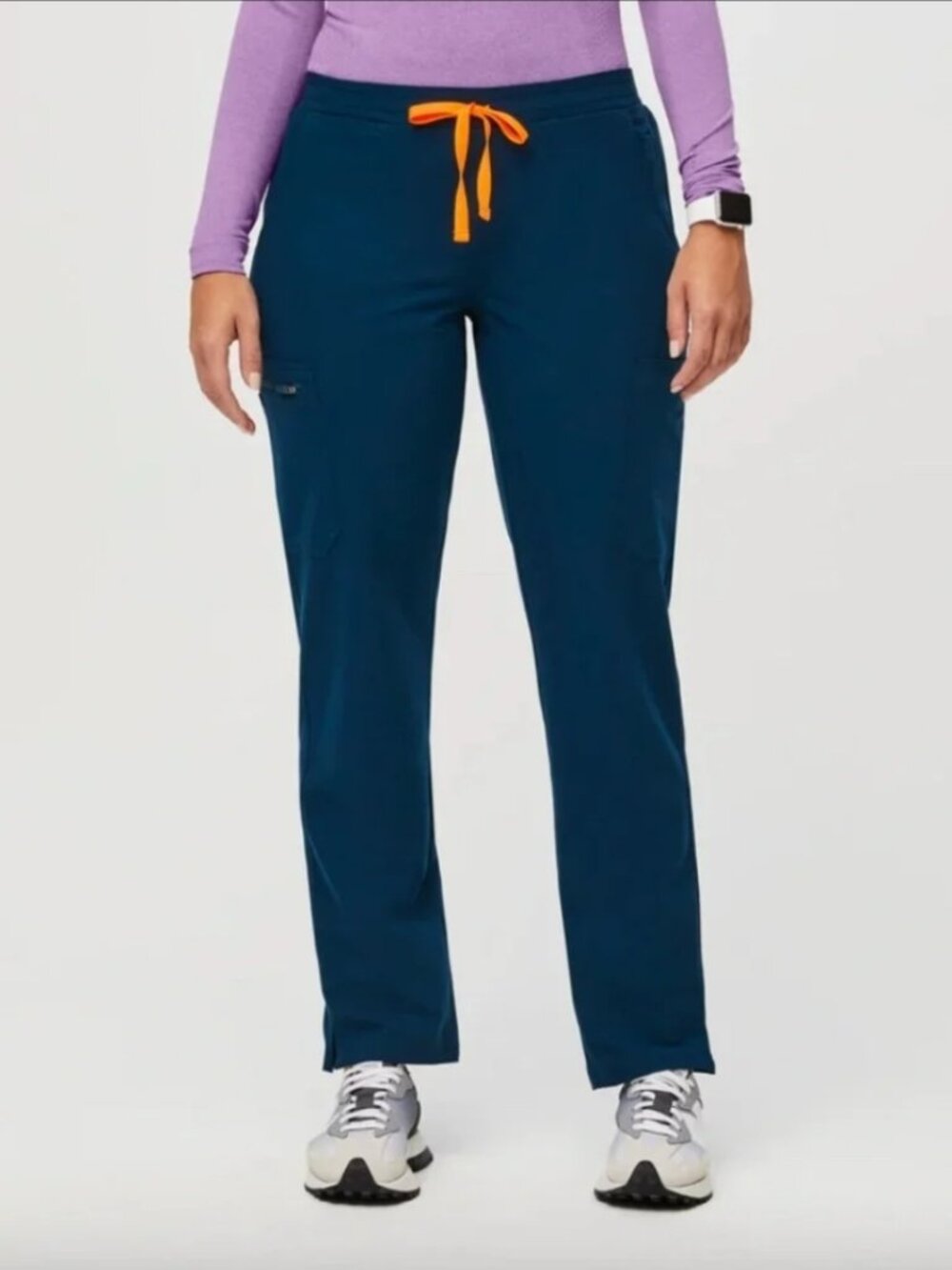 Yola High-Rise Slim Scrub Pant